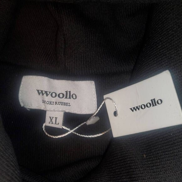 NWT VWOOLLO Women's 100% Cotton Double Layer X Heavy Weight Hoodie Size XL - Picture 6 of 12